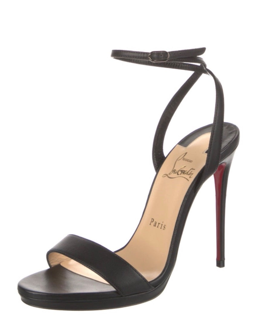 Louboutins Loubi Queen 100mm Heels