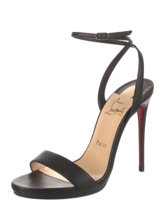 Louboutins Loubi Queen 100mm Heels