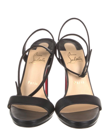 Louboutins Loubi Queen 100mm Heels