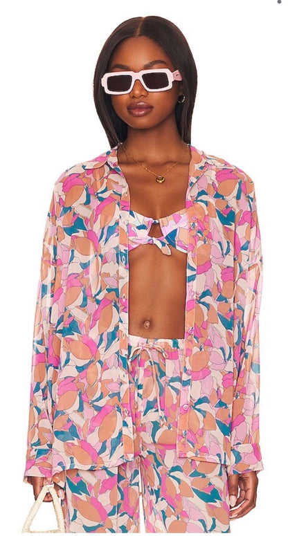 L Space Pant suit sheer