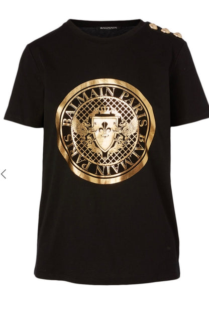 Balmain Cotton Medallion tshirt