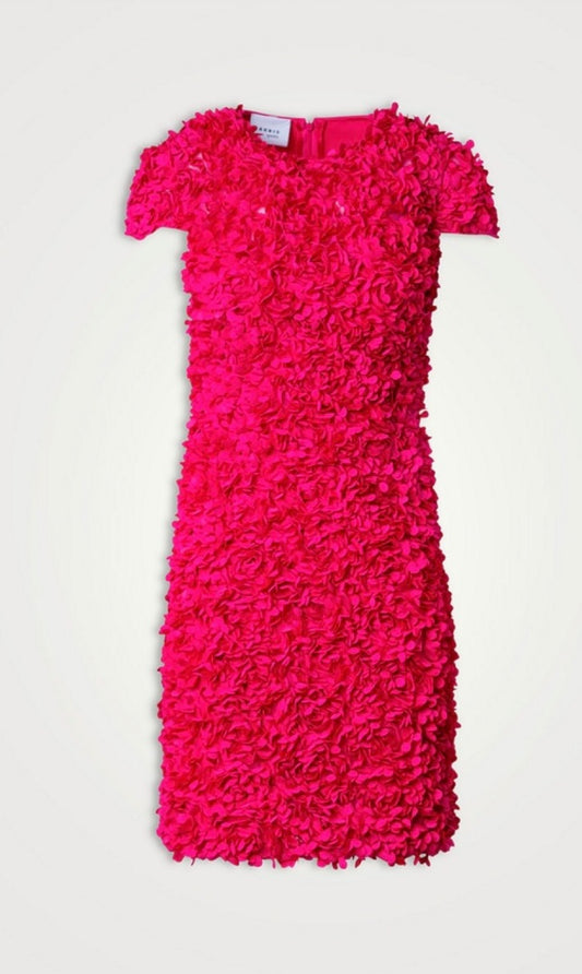 Akris Laser Cut Mini Dress