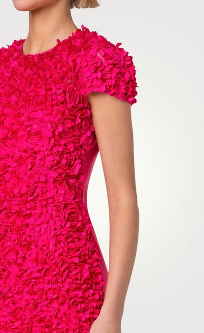 Akris Laser Cut Mini Dress