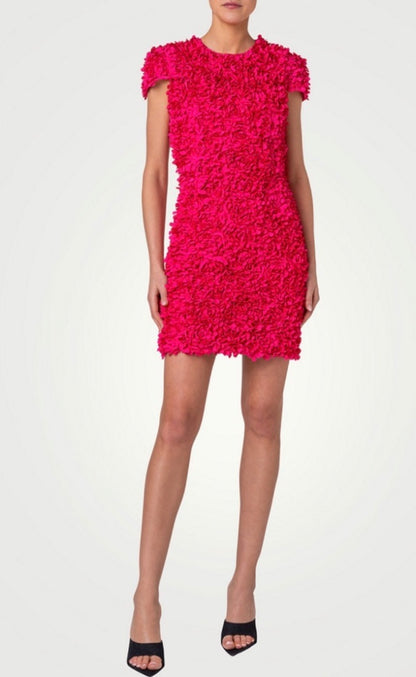 Akris Laser Cut Mini Dress