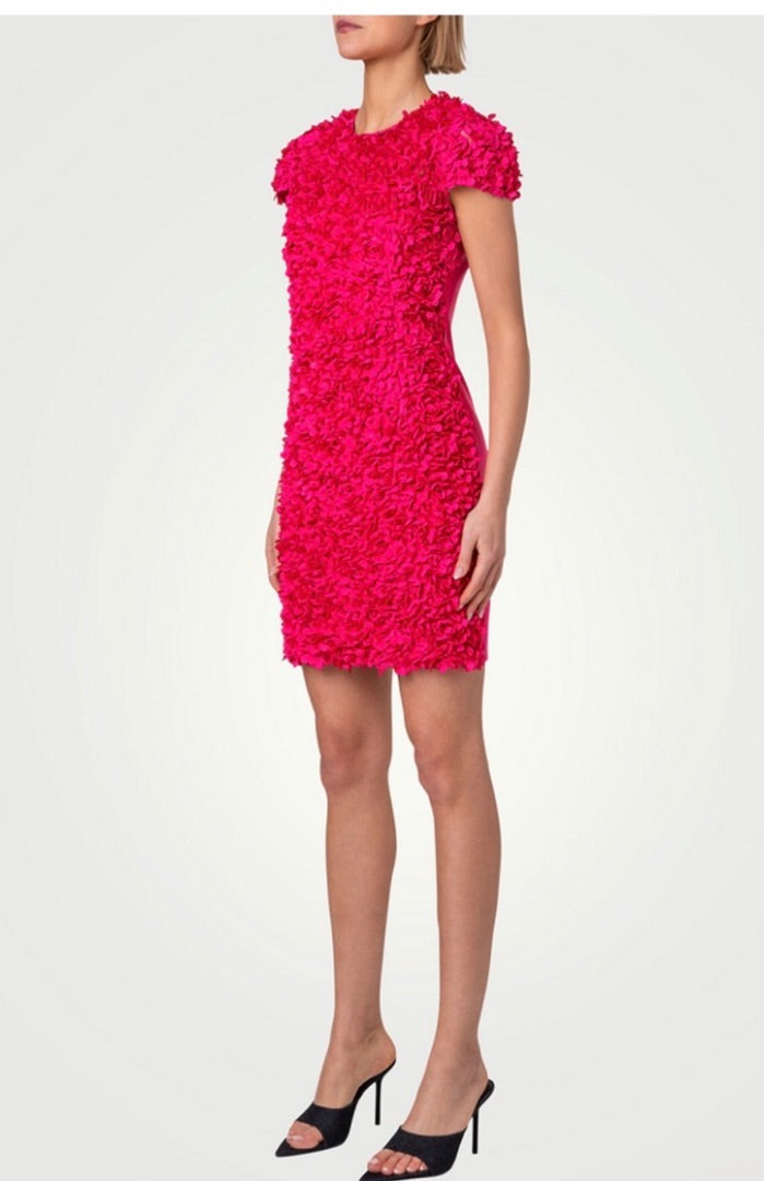 Akris Laser Cut Mini Dress