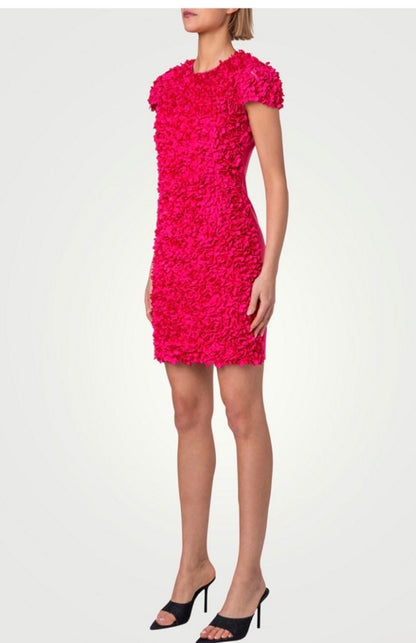 Akris Laser Cut Mini Dress