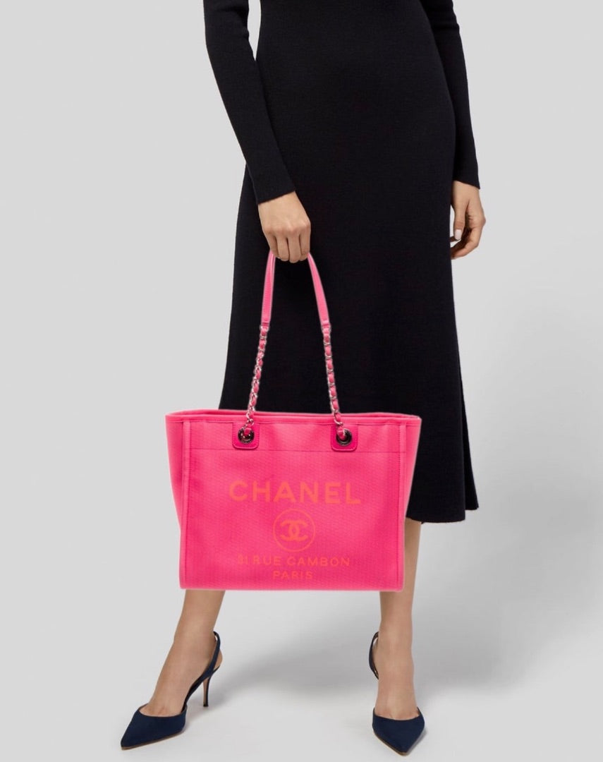 Chanel Deauville Shopping Tote