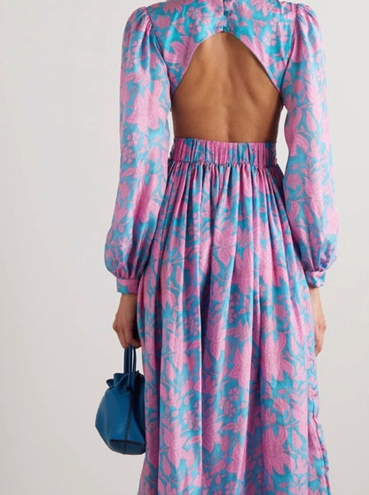Hannah Rio Open Back Maxi Dress