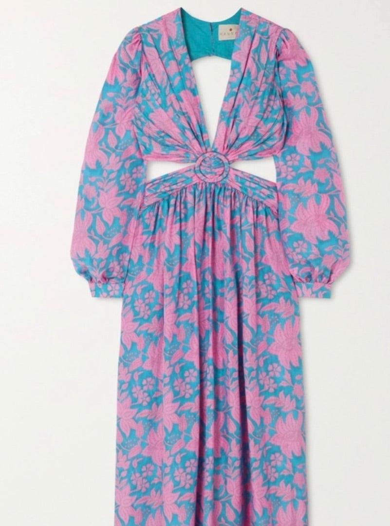 Hannah Rio Open Back Maxi Dress