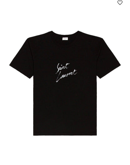 Saint Laurent Signature Logo T-shirt