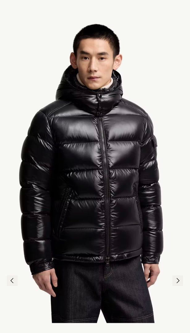 Moncler Maya Hooded Short Down Jacket