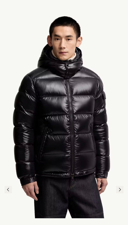Moncler Maya Hooded Short Down Jacket