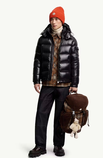 Moncler Maya Hooded Short Down Jacket
