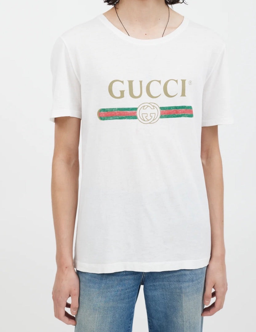 Gucci Vintage GG Logo T-shirt