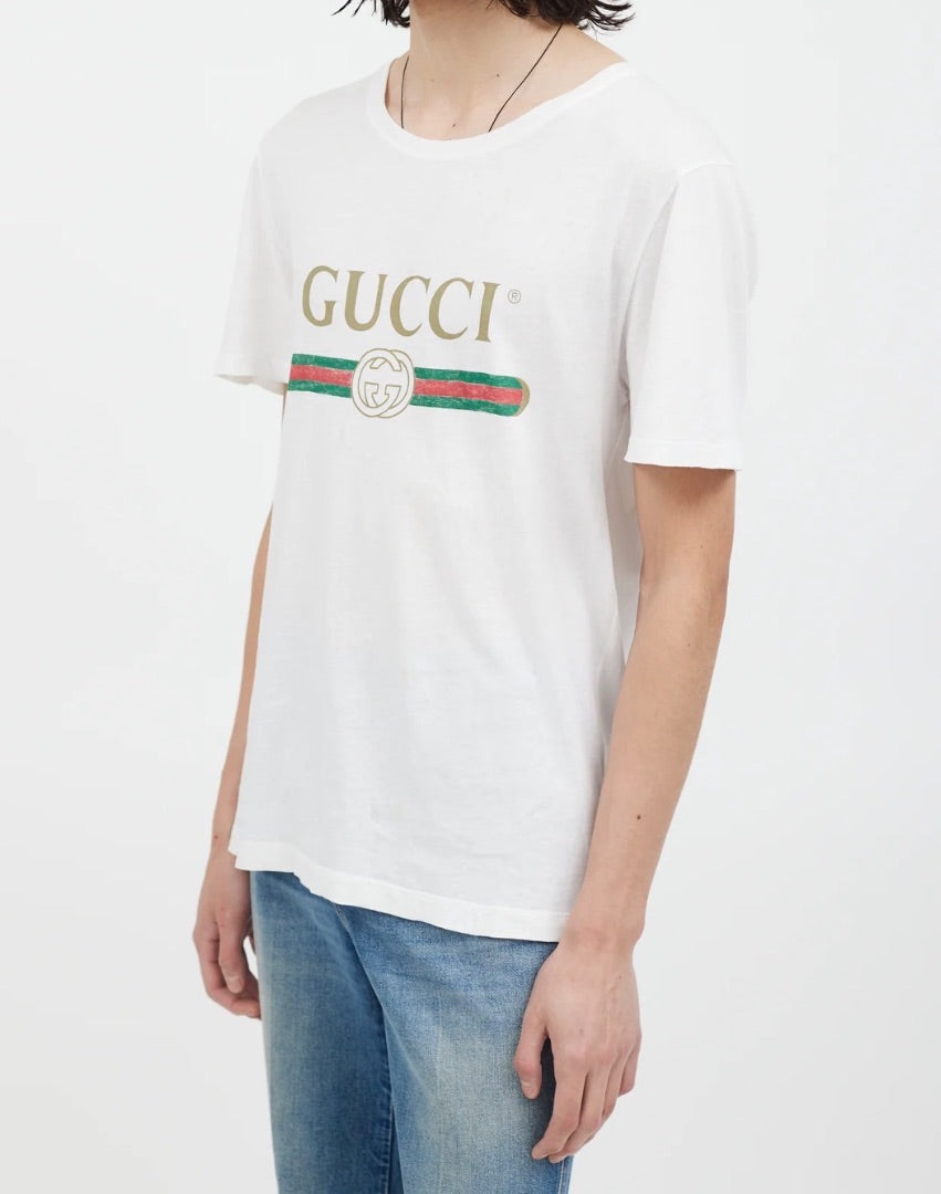 Gucci Vintage GG Logo T-shirt