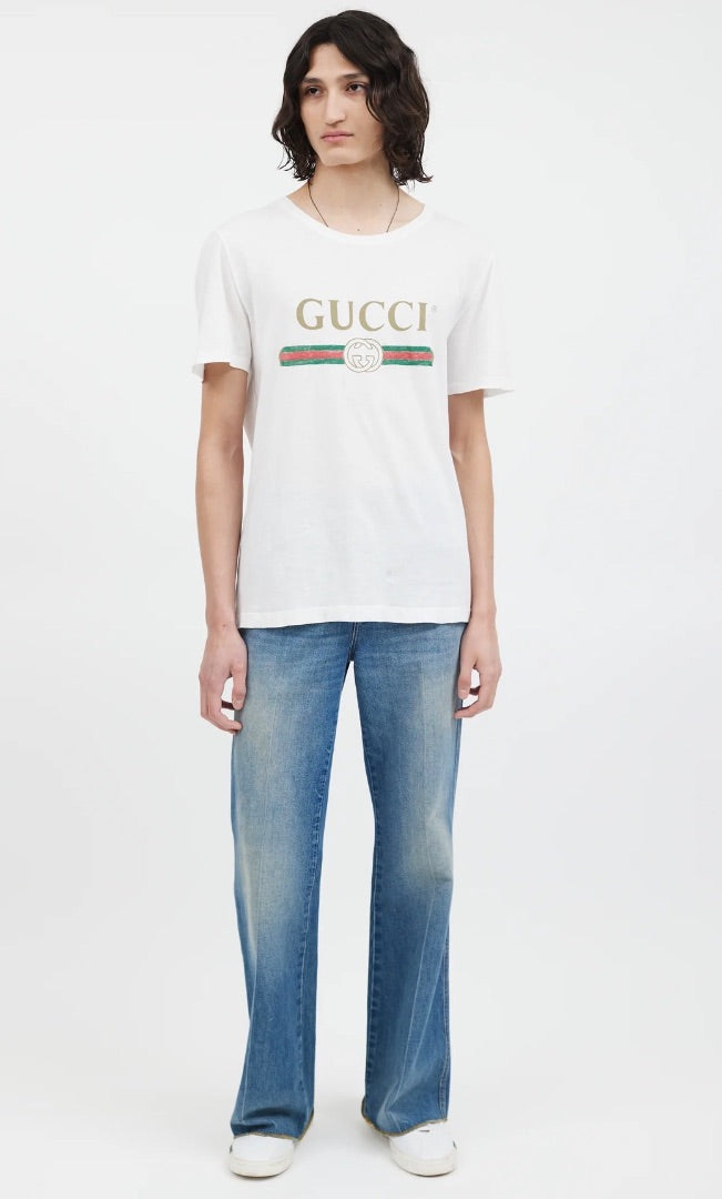 Gucci Vintage GG Logo T-shirt