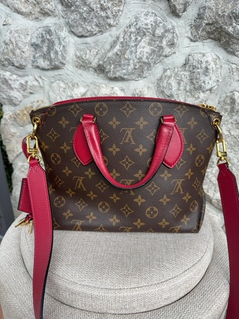 Louis Vuitton Purse -Monogram Flower Zipped Tote