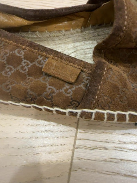 Gucci Suede Espadrilles