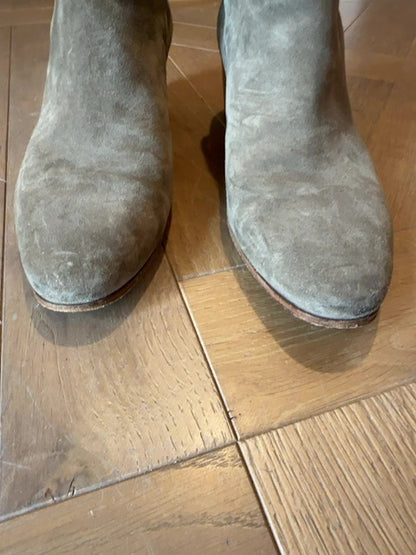 Saint Laurent Boots - Suede Booties