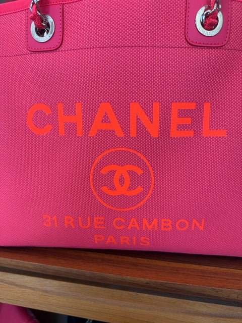 Chanel Deauville Shopping Tote