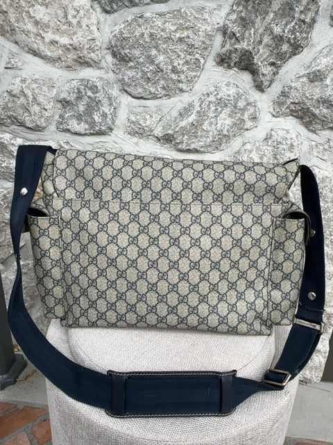 Gucci GG Supreme Diaper Bag