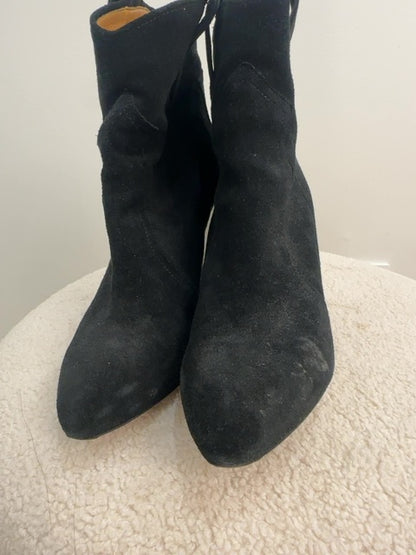 Isabel Marant Suede Heeled Roxann Booties
