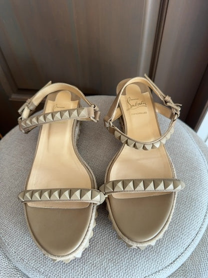 Louboutins Sandles with studs