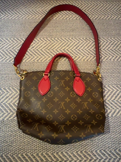 Louis Vuitton Purse -Monogram Flower Zipped Tote