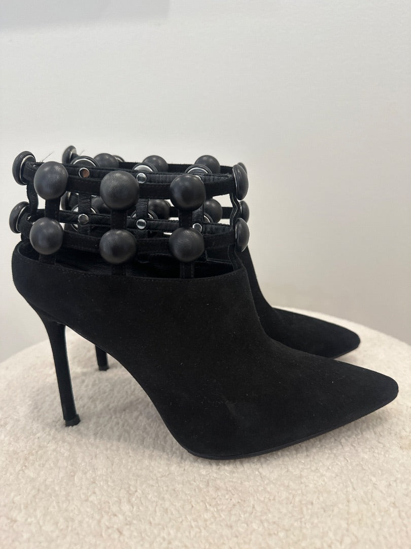 Alexander Wang Tina studded cage booties