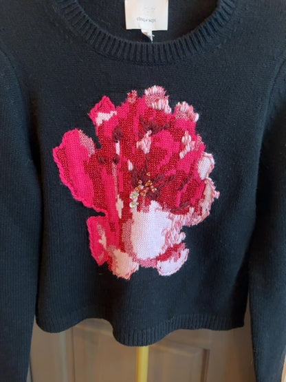 Cinq a Sept Sweater Issa Heritage Rose