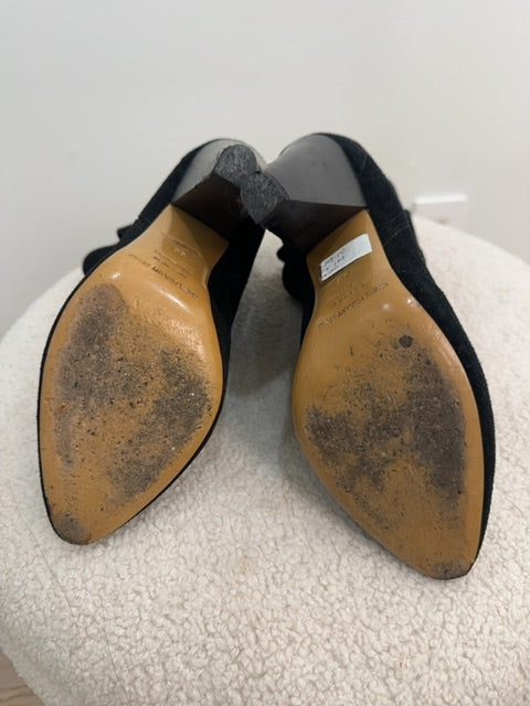 Isabel Marant Suede Heeled Roxann Booties
