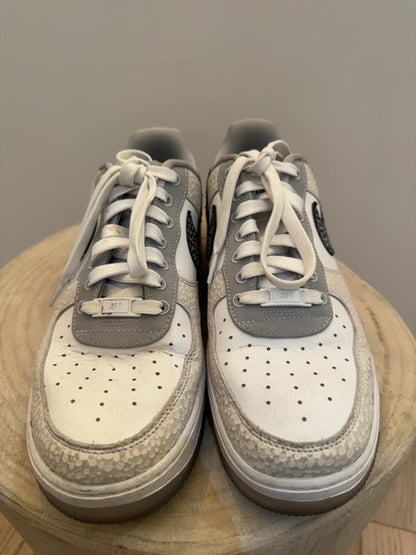 Nike Nike Air Force 1 Low sneakers featuring a textured "safari" or "elephant" print