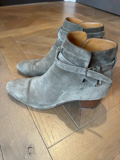 Saint Laurent Boots - Suede Booties