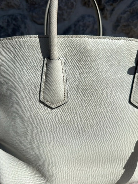 Prada Saffiano Cuir Front Pocket Convertible Tote