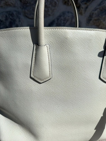 Prada Saffiano Cuir Front Pocket Convertible Tote