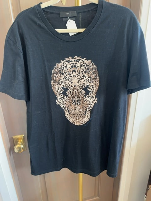 McQueen T-shirt with skull