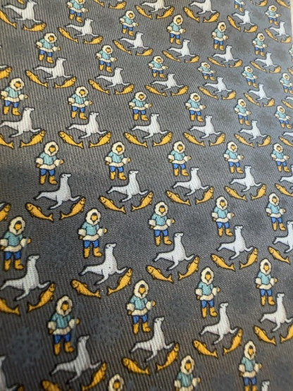 Ferragamo Silk Tie with seal