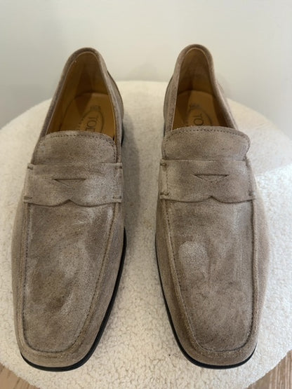 Tod’s Men’s Suede Penny Loafers