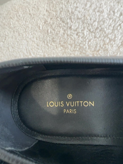 Louis Vuitton Louis Vuitton Blue Epi Leather Major Loafers