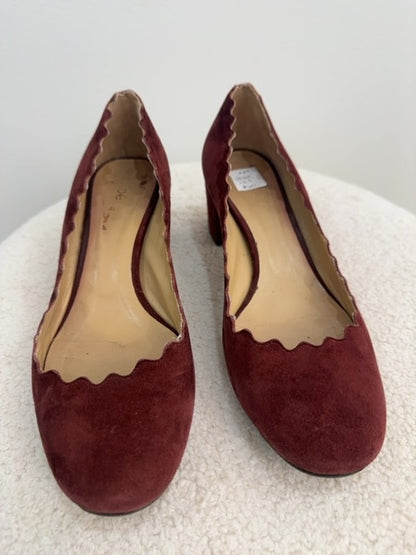 Chloe Suede Heels