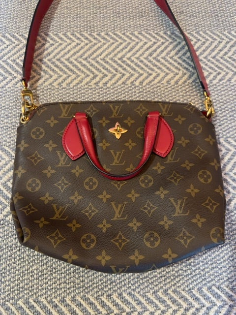 Louis Vuitton Purse -Monogram Flower Zipped Tote