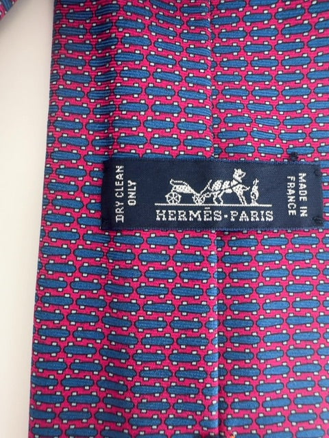 Hermes Silk Tie