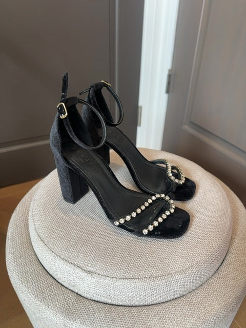 Sandro Suede Heels