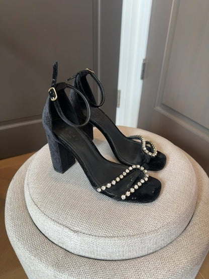 Sandro Suede Heels