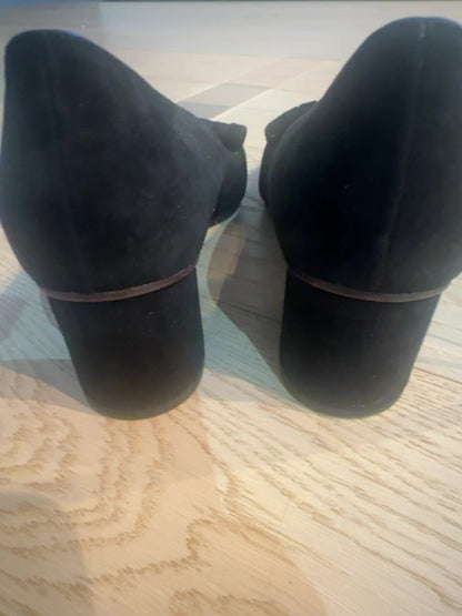 Gucci Suede GG Marmont pumps