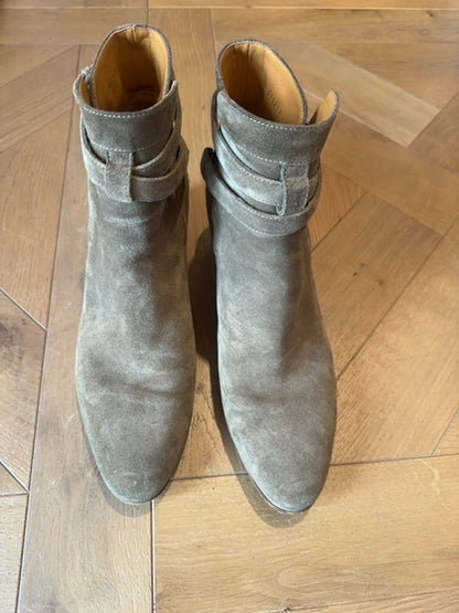 Saint Laurent Boots - Suede Booties