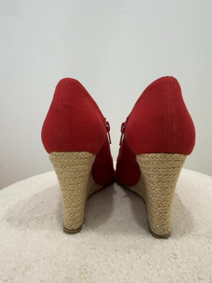 Louboutins Isabelle espadrille wedges