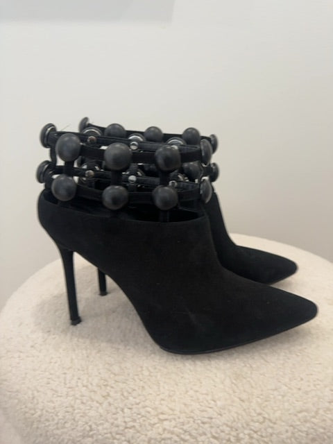 Alexander Wang Tina studded cage booties