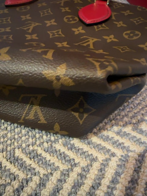 Louis Vuitton Purse -Monogram Flower Zipped Tote