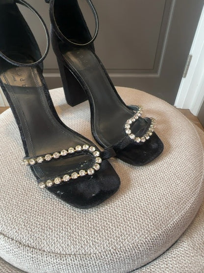 Sandro Suede Heels